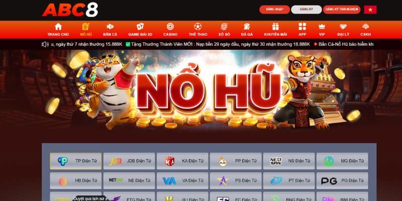 Giao diện đẳng cấp hiện đại của ABC8