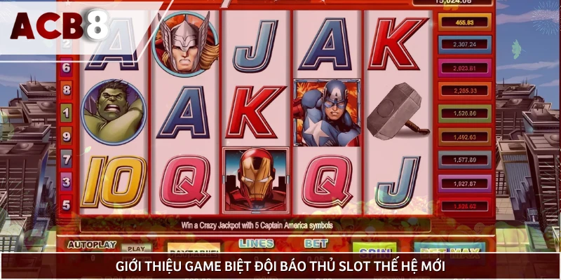 Người chơi cần biết gì về siêu phẩm Slot Biệt Đội Báo Thù