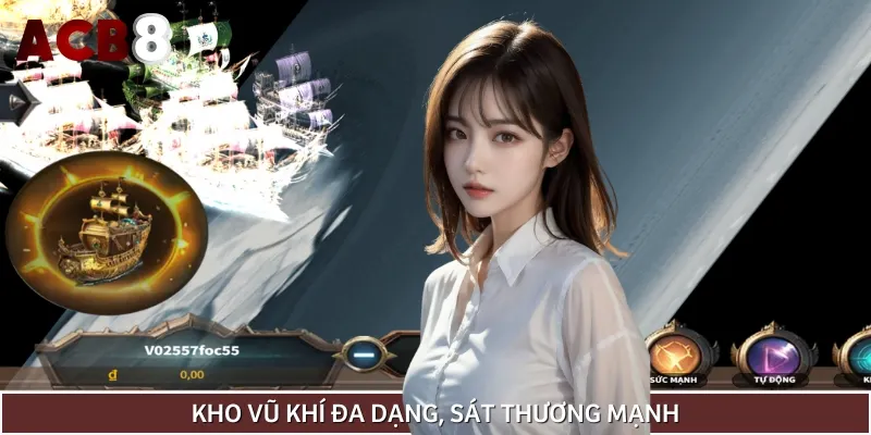 Người chơi tại đây sẽ dễ dàng chọn súng mạnh để tiêu diệt cá nhanh chóng