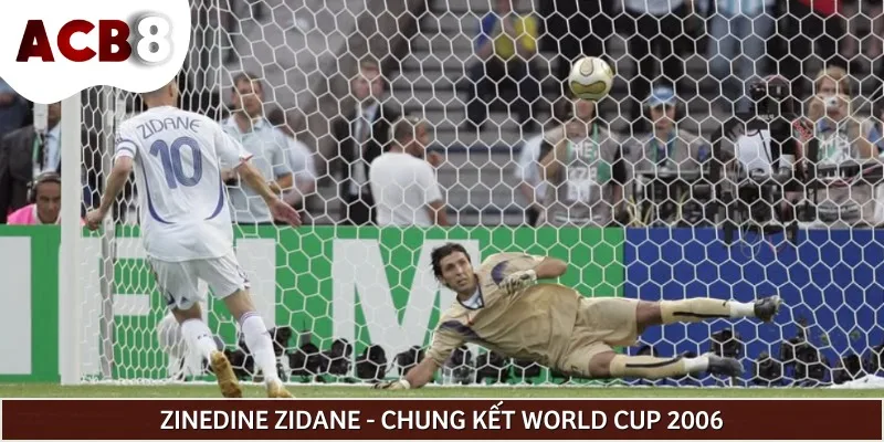 Zinedine Zidane là cầu thủ đá cú Panenka đi vào lịch sử năm 2006